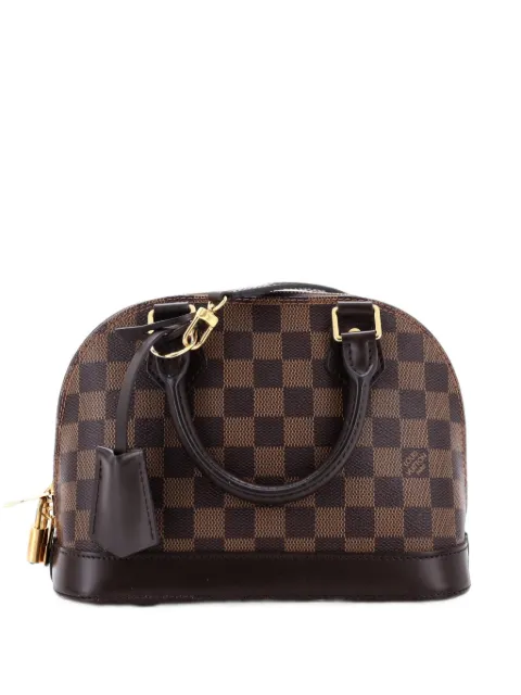 Louis Vuitton Pre-Owned Alma Handbag Damier BB shoulder bag Brown ISJ0OOTQRB3ND2V7