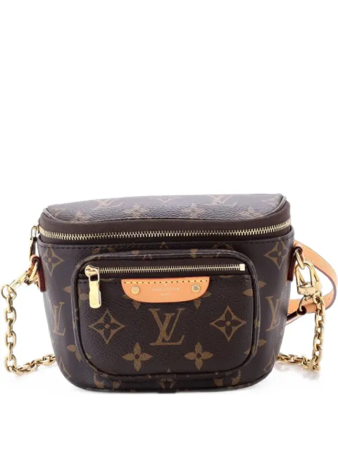 Louis Vuitton Pre-Owned Bum Bag Monogram Canvas Mini belt bag Brown NBBXJO42QTG4PWUF