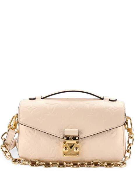 Louis Vuitton Pre-Owned Pochette Metis Monogram Empreinte Leather East West crossbody bag Neutrals HIFOEHHCX9YF5WEY