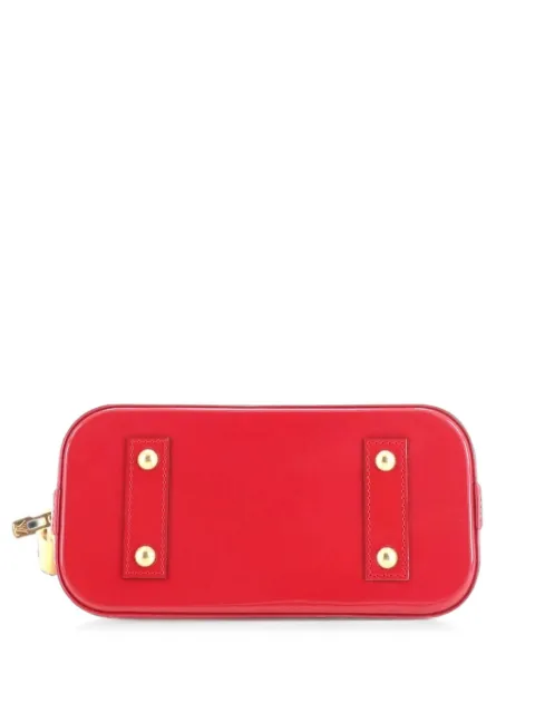 Louis Vuitton Pre-Owned Alma Handbag Monogram Vernis BB shoulder bag Red MGZMHYQC9193JF8E
