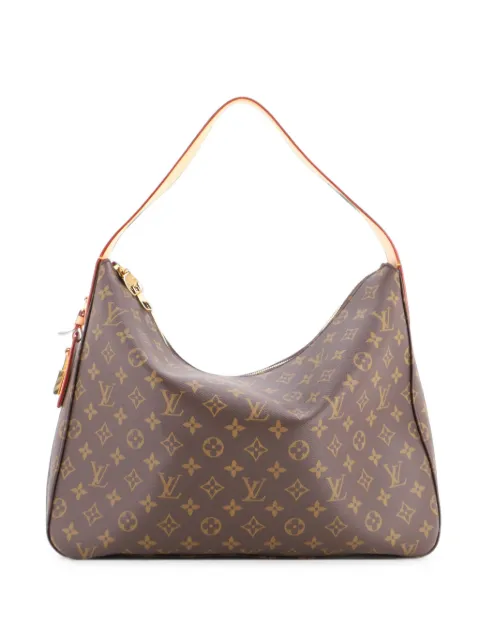 Louis Vuitton Pre-Owned Slouchy Handbag Monogram Canvas MM hobo bag Brown GV0L5GZLMIBI24K1