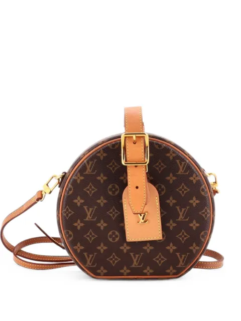 Louis Vuitton Pre-Owned Petite Boite Chapeau Bag Monogram Canvas crossbody bag Brown 5FP85UDHOHN4VPSH