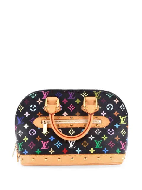 Louis Vuitton Pre-Owned Alma Handbag Monogram Multicolor PM satchel Black BNB2I94I0O0ODPGC