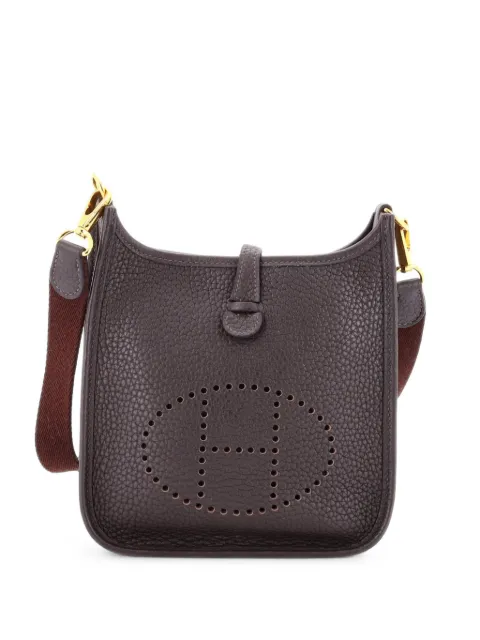 Hermès Pre-Owned Evelyne Bag Gen III Clemence TPM crossbody bag Brown 1K7Z3FPFN2560HIK