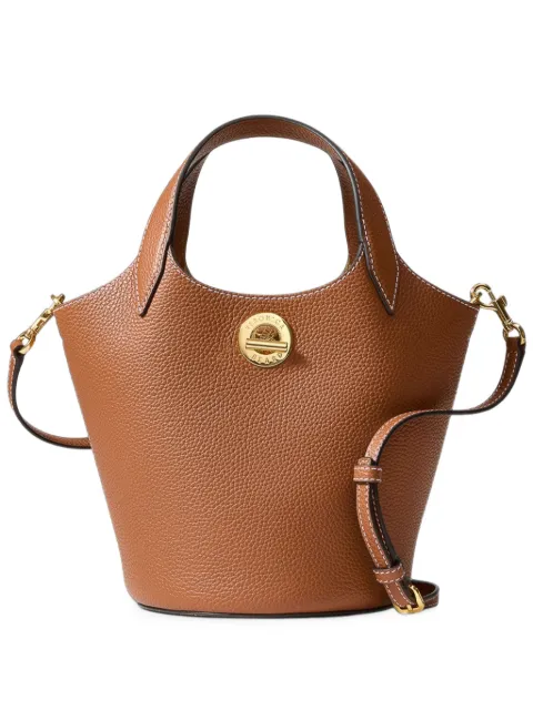 Veronica Beard Anchor leather tote bag Brown H2602HL123X238