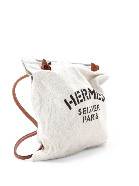 Hermès Pre-Owned Aline Bag Toile MM crossbody bag Brown 4LFRLQZCSNS8G3C9