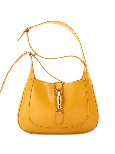 Gucci Pre-Owned Jackie 1961 Leather Small hobo bag Yellow 4OUETJQTF8MORWAL