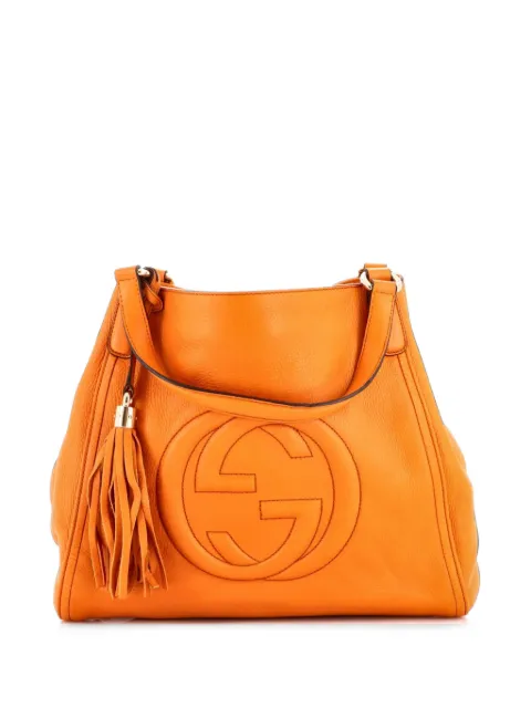 Gucci Pre-Owned Soho Leather Medium shoulder bag Orange 18ISLWHSXQC6SS93