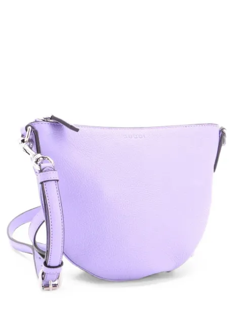 Gucci Pre-Owned B Leather Small crossbody bag Purple 1C9B9ZI46TW54KG1