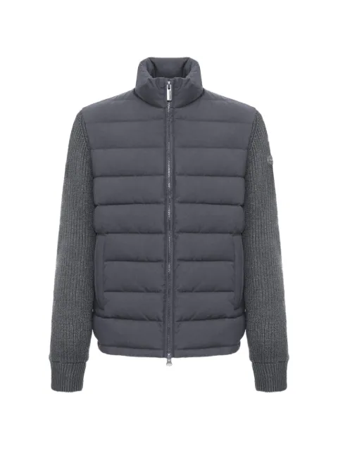 Colmar padded panelled-knit jacket Grey 11000006