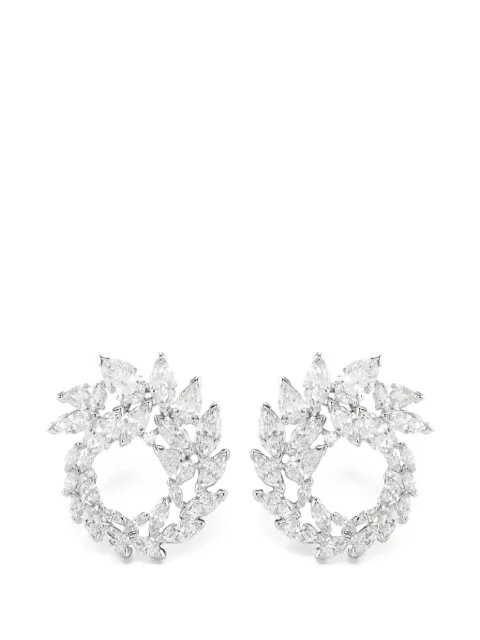 Swarovski Mesmera crystal earrings Silver 5748008WHI