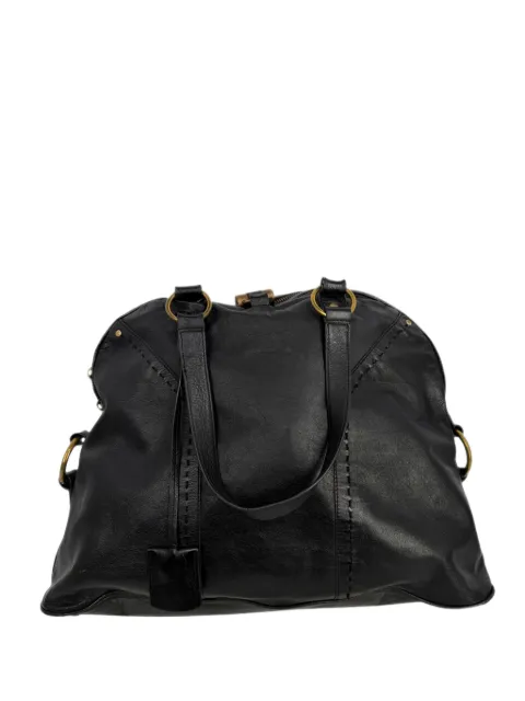 Saint Laurent Pre-Owned Muse tote bag Black RFCPUGBBA787051W