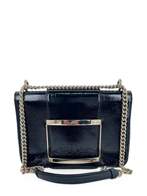 Roger Vivier Vintage Très Vivier buckle shoulder bag Black RFCPUGBBA787018W