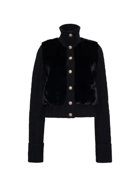 Cara Cara Logan cable-knit cardigan Black 9639BLK