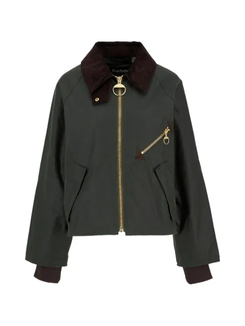 Barbour International Arlene waxed jacket Green LWX1482OL52