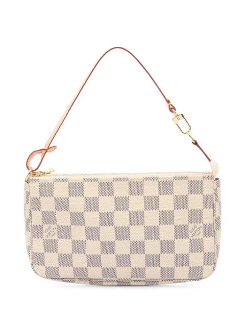 Louis Vuitton Pre-Owned 2008 Damier Azur Pochette Accessoires shoulder bag White EU5KCIOCDUUQZMM0