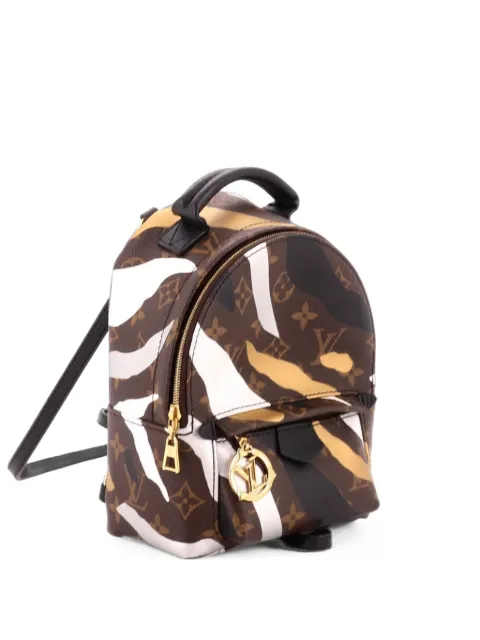 Louis Vuitton Pre-Owned Palm Springs Limited Edition LOL League of Legends Monogram Canvas Mini backpack Brown TCFYLVN6HCR7KGDT