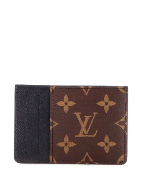 Louis Vuitton Pre-Owned Neo Macassar Monogram Canvas card holder Brown Q6LHMNJEMP6GUPUY