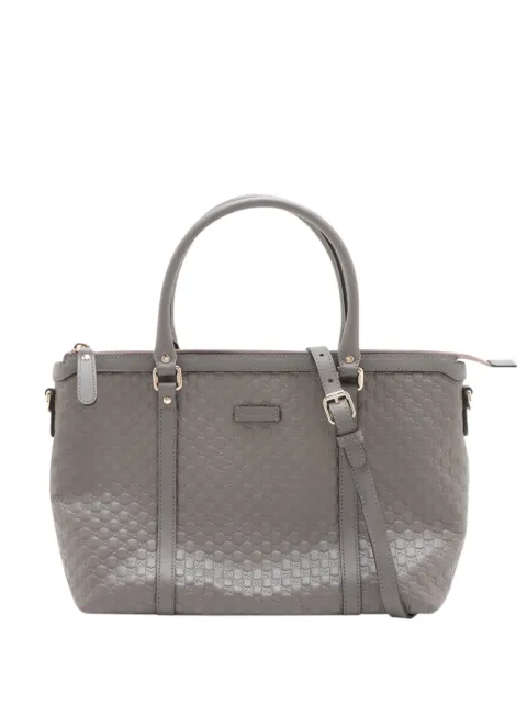 Gucci Pre-Owned 2000-2015 Small Microguccissima Joy satchel Grey Z19DYH6730OQXBTO