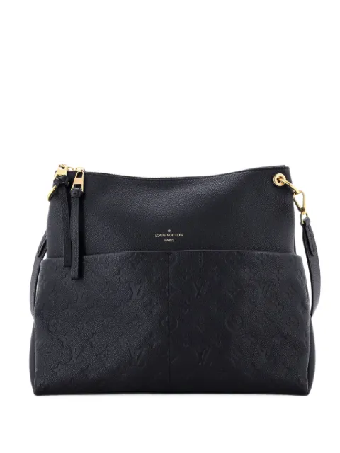 Louis Vuitton Pre-Owned Maida Handbag Monogram Empreinte Leather hobo bag Black TA39UVX3KFKMK9SL