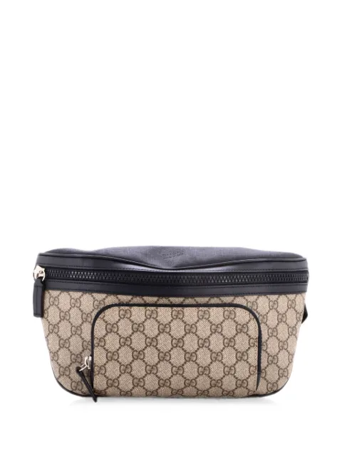 Gucci Pre-Owned Eden Waist Bag GG Coated Canvas Large belt bag Brown ZRQGAE2SVPVM21M2