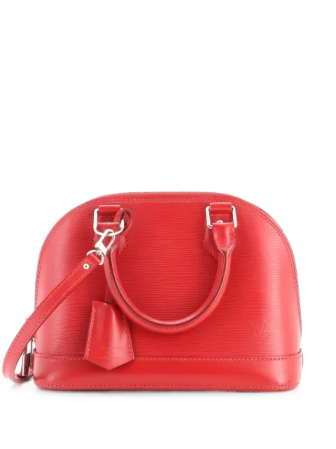 Louis Vuitton Pre-Owned Alma Handbag Epi Leather BB satchel Red SNHIXDDTPJCX1JJ4