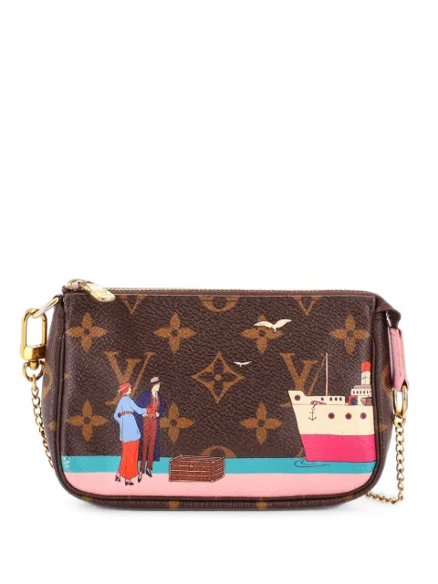Louis Vuitton Pre-Owned Pochette Accessoires Limited Edition Monogram Canvas Mini clutch bag Brown SWSGPBZ7SR7YOUH1