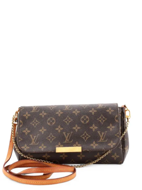 Louis Vuitton Pre-Owned Favorite Handbag Monogram Canvas PM clutch bag Brown YS4OMO511JPJ6KQY
