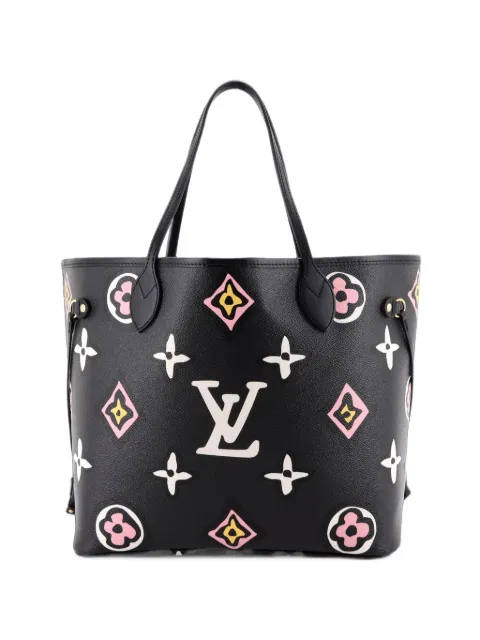 Louis Vuitton Pre-Owned Neverfull NM Wild at Heart Monogram Giant MM tote bag Black LRLXF15TVFV6CMIH
