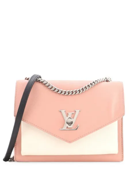 Louis Vuitton Pre-Owned Mylockme Handbag Leather BB crossbody bag Multicolour 34UM2LGZFDKUZ1PB