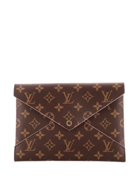 Louis Vuitton Pre-Owned Kirigami Pochette Set Monogram Canvas clutch bag Brown LLI2K421KIYO8TKY