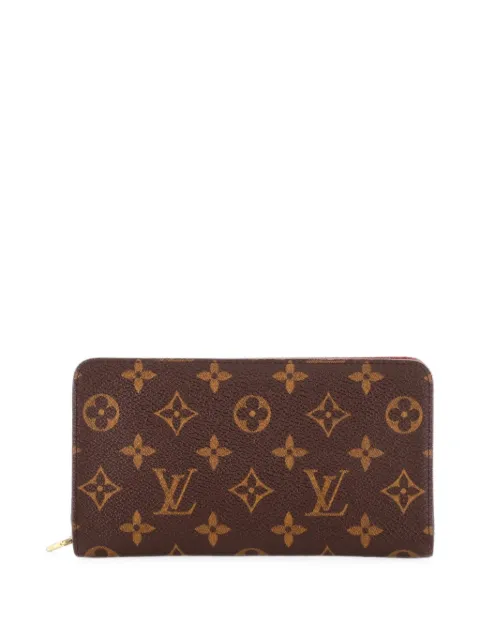 Louis Vuitton Pre-Owned Porte-Monnaie Zippy Wallet Monogram Canvas small wallets Brown 919DJBW580M7ZS5D