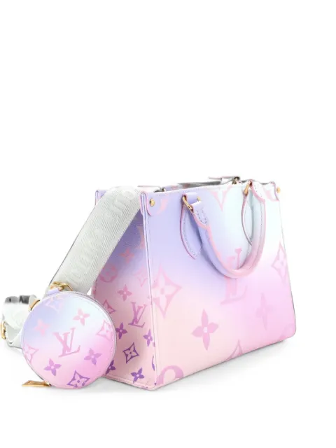 Louis Vuitton Pre-Owned OnTheGo Tote Spring in the City Monogram Giant Canvas PM shoulder bag Multicolour GCGDFTHP57W46NI6