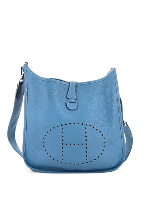 Hermès Pre-Owned Evelyne Bag Gen III Clemence PM crossbody bag Blue GB26W5FEQYNQSXGP
