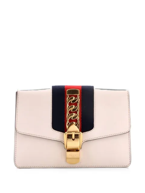 Gucci Pre-Owned Sylvie Belt Bag Leather shoulder bag White G30PCEFSYY4UY62D