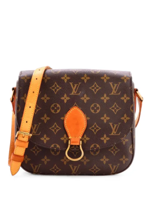 Louis Vuitton Pre-Owned Saint Cloud Handbag Monogram Canvas GM crossbody bag Brown SGPDMJ6TXCTODSHF