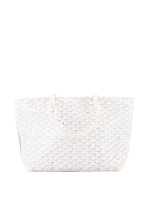 Goyard Pre-Owned Artois Tote Coated Canvas MM shoulder bag White S6VED6SD93FRYOV1