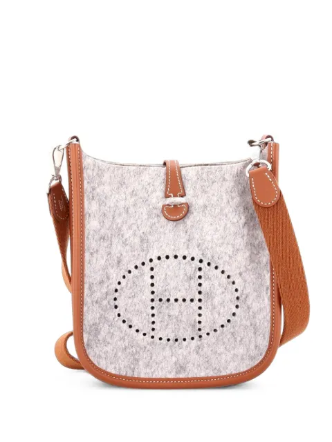 Hermès Pre-Owned Evelyne Bag Gen III Felt TPM crossbody bag Grey YUCPSB9L0LLFVMKX