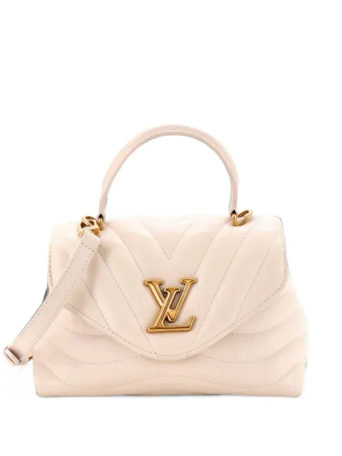 Louis Vuitton Pre-Owned New Wave Hold Me Top Handle Bag Quilted Leather satchel Neutrals YK4UKOCVLPQT5IUW