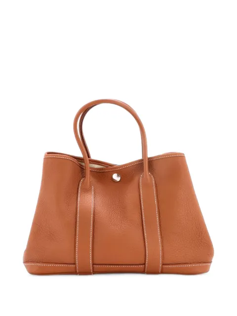 Hermès Pre-Owned Garden Party Leather 30 tote bag Brown OC7S1JL4A70QLXKY