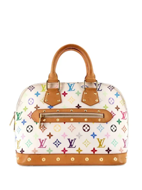 Louis Vuitton Pre-Owned Alma Handbag Monogram Multicolor PM satchel Multicolour GDFKERUJX4XOH0QO