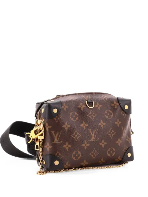 Louis Vuitton Pre-Owned Petite Malle Souple Handbag Monogram Canvas shoulder bag Black NYRC7VUTD4U5ZE41
