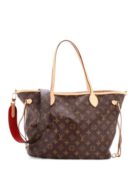 Louis Vuitton Pre-Owned Neverfull Bandouliere Inside Out Monogram Canvas and Textile MM tote bag Brown UD4ZSJHX89JBAGG1