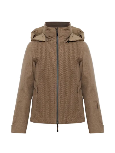 Sease Armor 2.0 chevron-quiltet jacket Brown OS084TN373