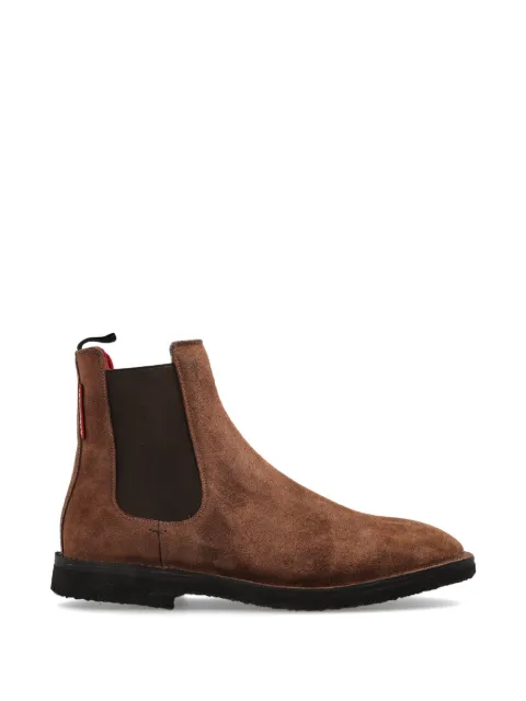 DSQUARED2 round-toe leather Chelsea boots Brown ABM017501602132