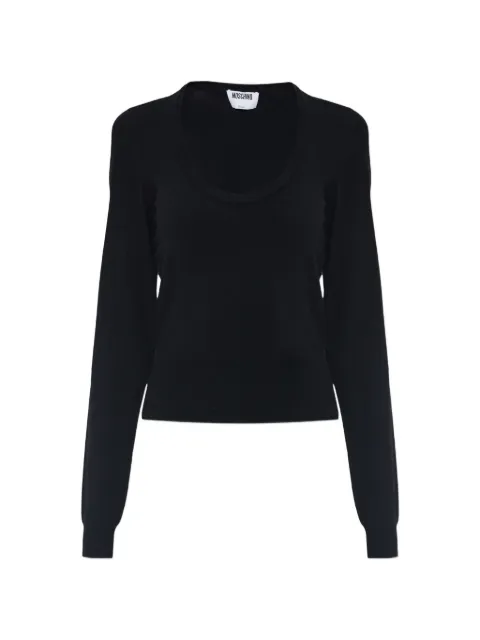 Moschino long-sleeve sweatshirt Black 262EA09395506