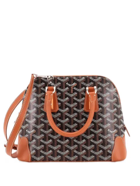 Goyard Pre-Owned Vendome Bag Coated Canvas Mini satchel Brown BBPAXMGMSD6BLQS9