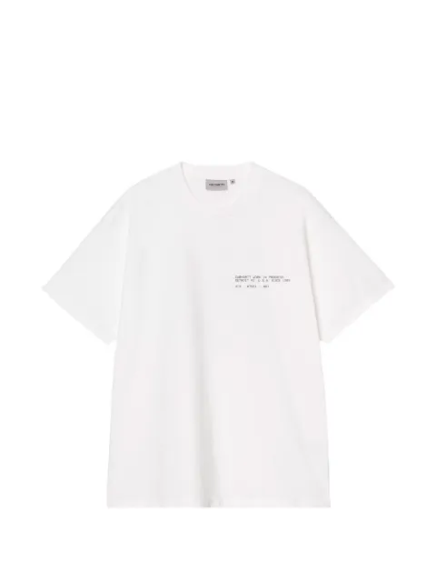 Carhartt WIP Feather Progress T-shirt White I037227