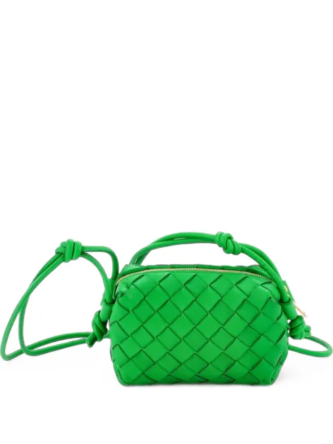 Bottega Veneta Pre-Owned Loop Intrecciato Nappa Candy crossbody bag Green FDRZ712ORFKZK9XI