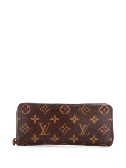 Louis Vuitton Pre-Owned Clemence Wallet Monogram Canvas small wallets Brown KHDLJXMHACS3FRZQ